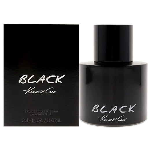 Kenneth C͏o͏l͏e͏ Black Cologne for Men Eau De Toilette Spray 3.4 oz