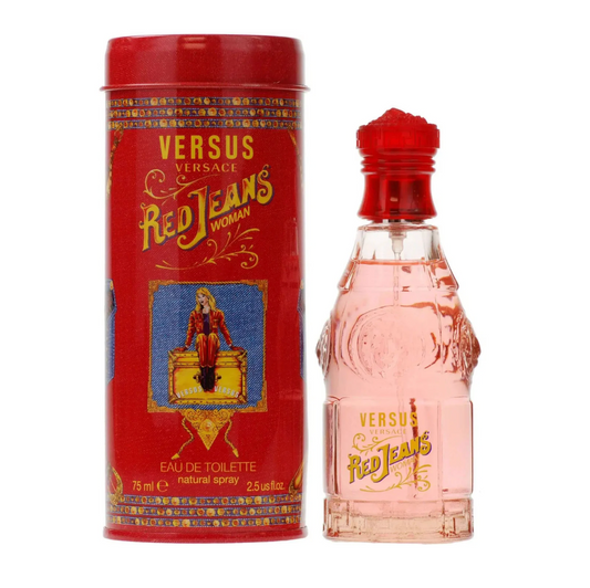 Versace Red Jeans Versus Eau De Toilette Spray for Women 2.5 oz