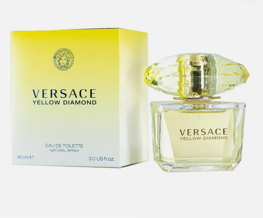 Versace Yellow Diamond Eau De Toilette Spray for Women 3.0 oz