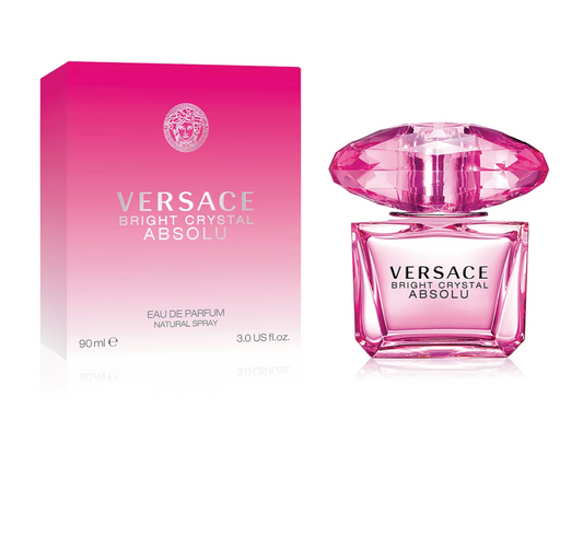 Versace Bright Crystal Absolu Eau De Parfum Spray for Women 3.0 oz