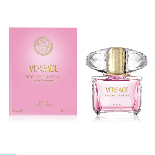 Versace Bright Crystal Eau De Toilette Spray for Women 3.0 oz