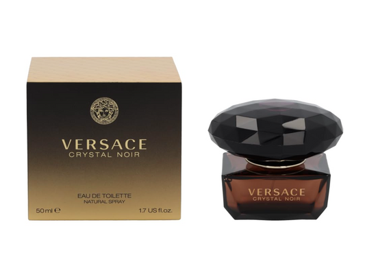 Versace Crystal Noir Eau De Toilette Spray for Women 1.7 oz